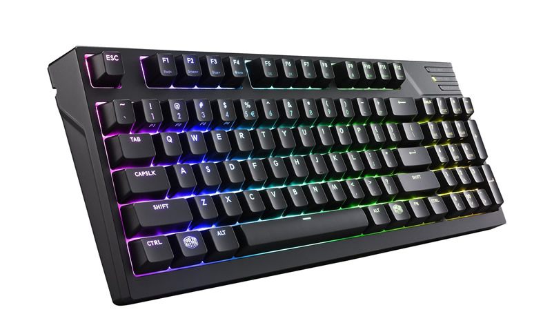 Gaming Keyboard Cooler Master MasterKeys Pro M RGB Mechanical 131017